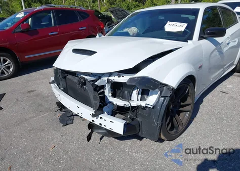 2023 Dodge Charger Scat Pack Widebody из США, поврежденный, VIN 2C3CDXGJXPH643474